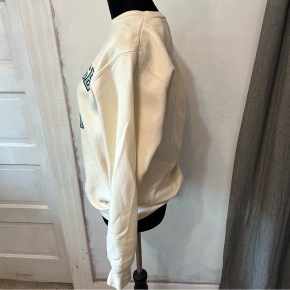 Cambridge University Women Sweatshirt Cream Medium Academia Preppy Collegiate - Picture 4 of 7